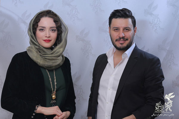 بهنوش طباطبایی و جواد عزتی در جشنواره فجر + عکس